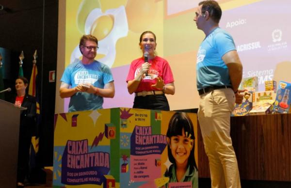 “Caixa Encantada” vai arrecadar brinquedos a milhares de crianças
