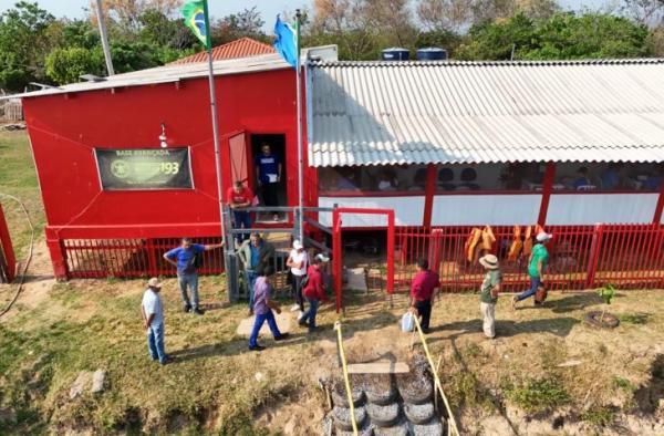 Bases avançadas dos Bombeiros fazem a diferença no meio do Pantanal