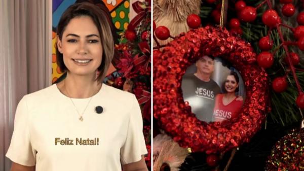 Michelle faz pronunciamento de Natal: “Não se deixem abater”