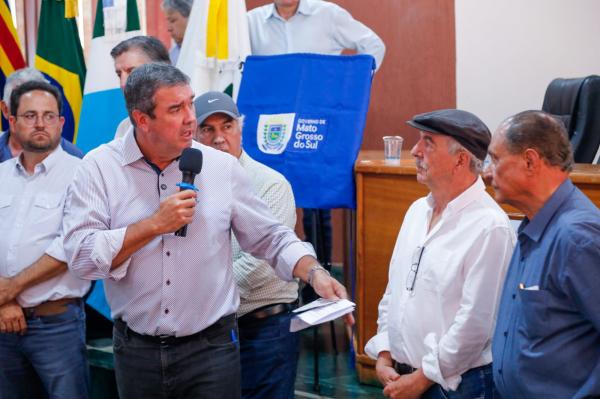 Governo de MS entrega obras de infraestrutura urbana em Guia Lopes