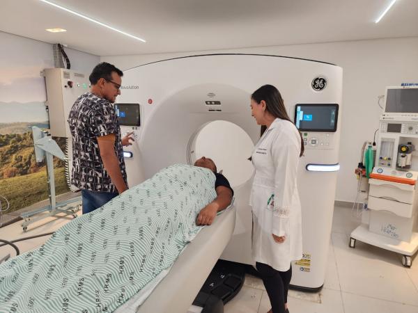 Parque tecnológico do HRMS ganha novo reforço com tomógrafo de última geração