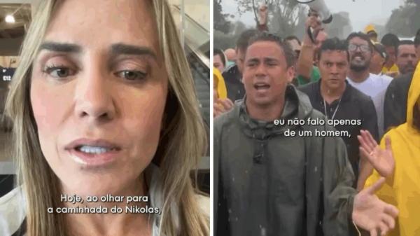 Celina compara caminhada de Nikolas a Neemias e Luther King