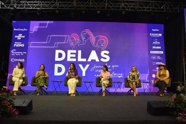 Pesquisadora do Senai debate inovação na ciência em painel do Delas Day