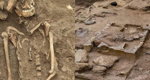 Descobertos pregos de 1.800 anos em cemitério romano