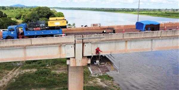 Governo de MS vai iniciar nova etapa de recuperação da ponte sobre o Rio Paraguai