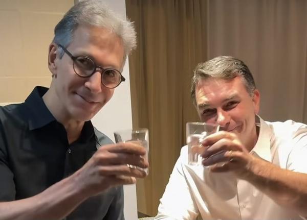 Flávio e Zema juntos agitam as redes: ‘A dupla que eu quero’