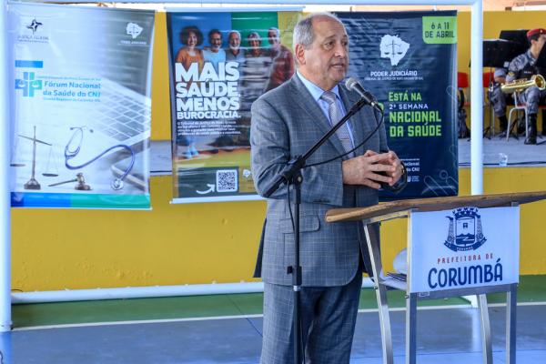 TJMS lidera ação de saúde em Corumbá e reforça atuação com foco social