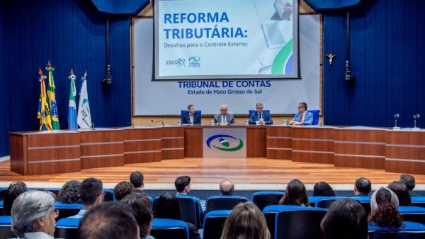 TCE-MS realiza seminário sobre os impactos da Reforma Tributária na gestão pública 