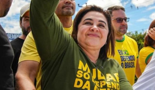 Candidata da direita lidera isolada no Amazonas