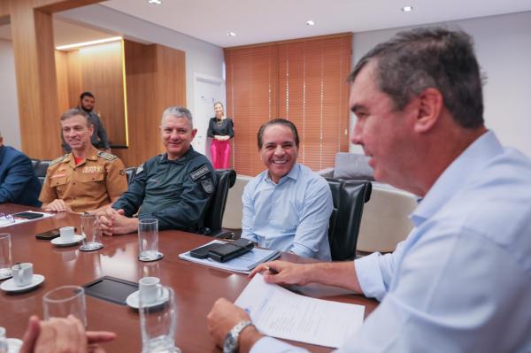 Coronel David destaca avanços após reunião com o governador Riedel