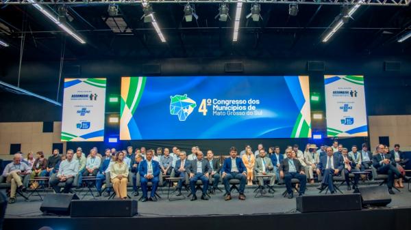 TCE-MS participa do 4º Congresso dos Municípios de MS com foco na eficiência da gestão pública