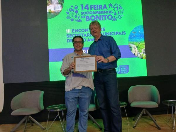 Verruck recebe homenagem em Bonito