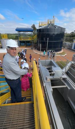Ampliar saneamento no Brasil é meta de Reinaldo