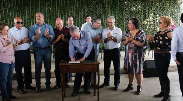 Em Miranda, presidente Temer anuncia recursos para recuperação do Taquari