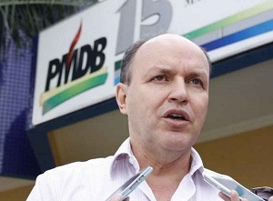 Puccinelli continua como principal nome do PMDB para 2018, diz Mochi
