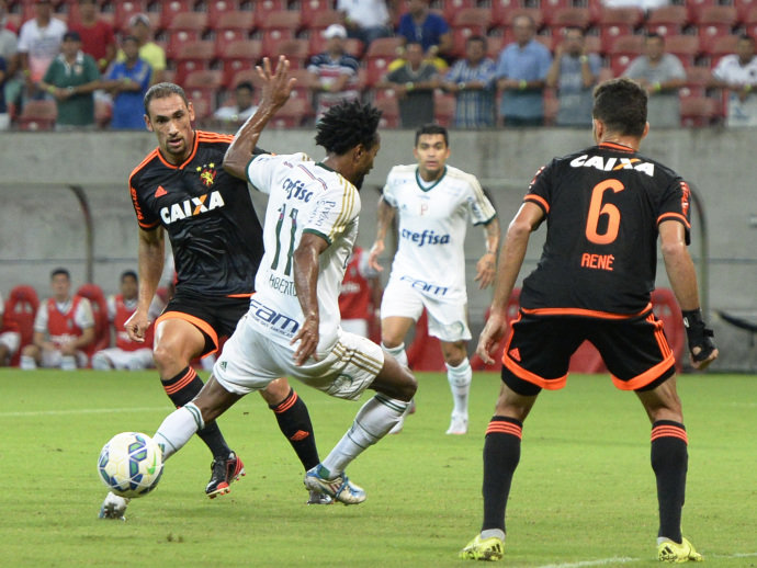 Palmeiras leva gol no fim e empata com o Sport em Recife