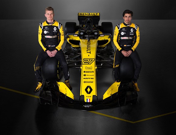 Renault apresenta R.S.18 com mais preto