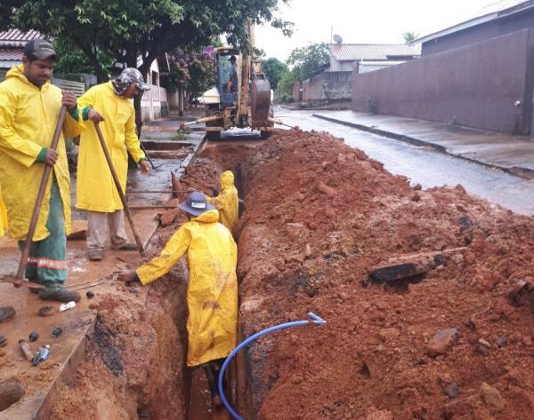 Funasa repassou mais de 400 mil para conclusão de obras de esgoto